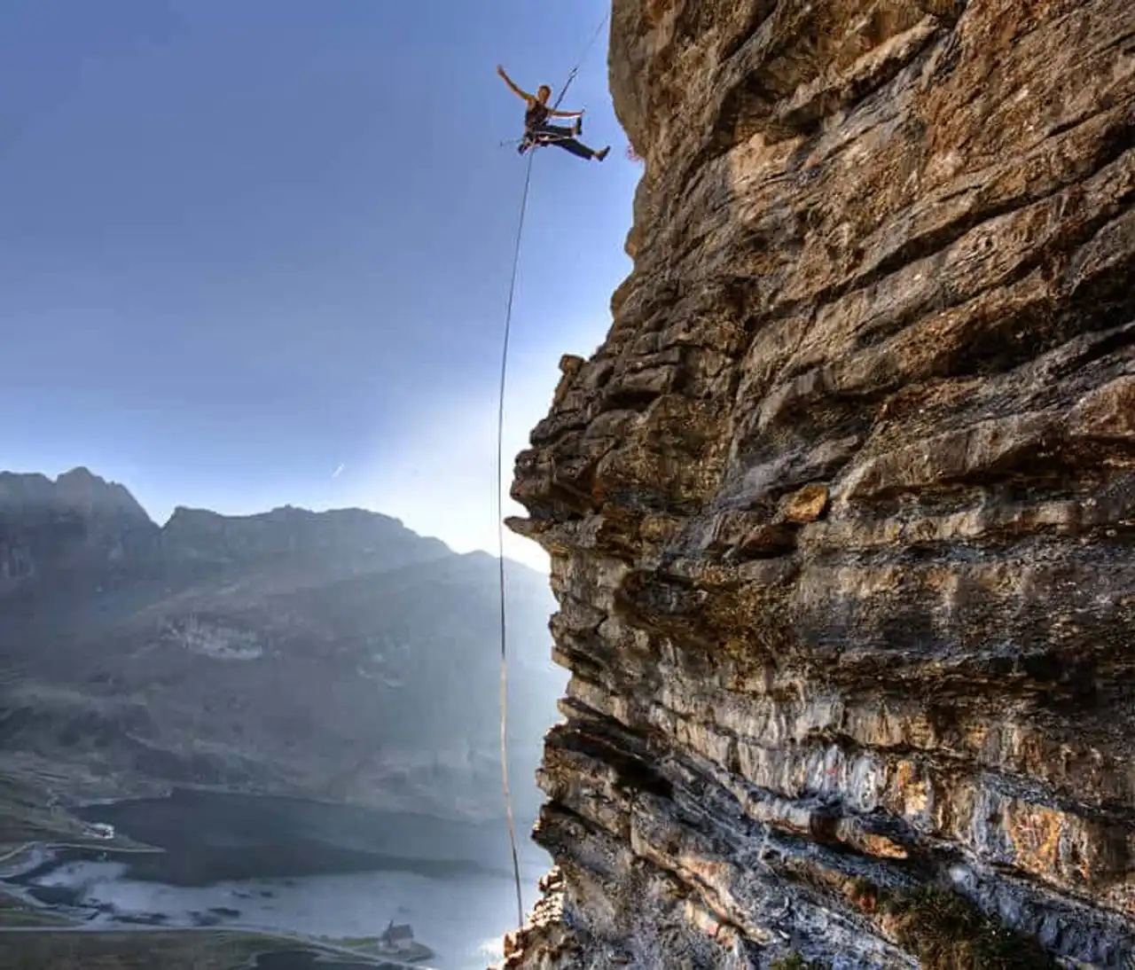 photos of impressive climbing spots