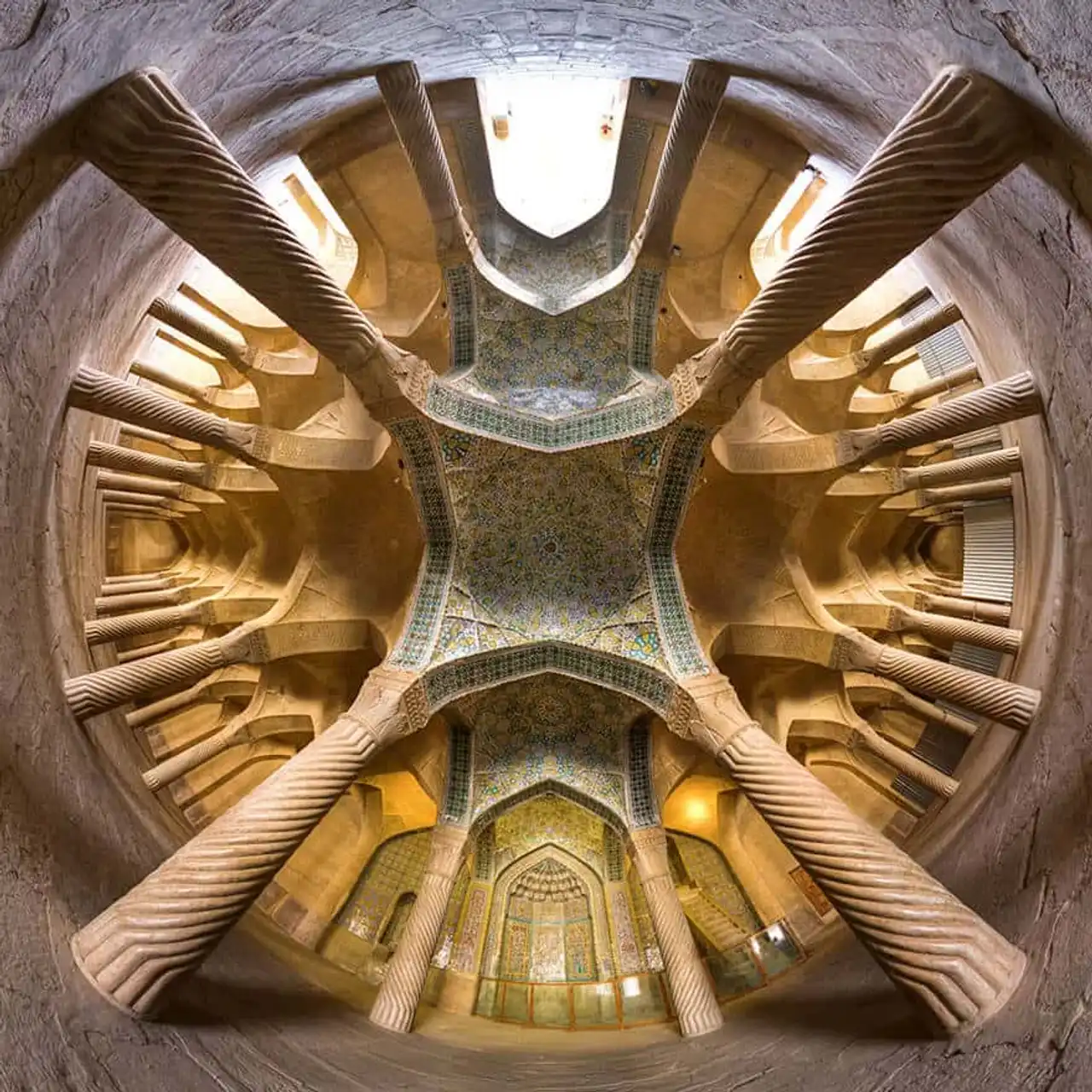 Photos from inside mosques in Iran by Mohammad Domiri