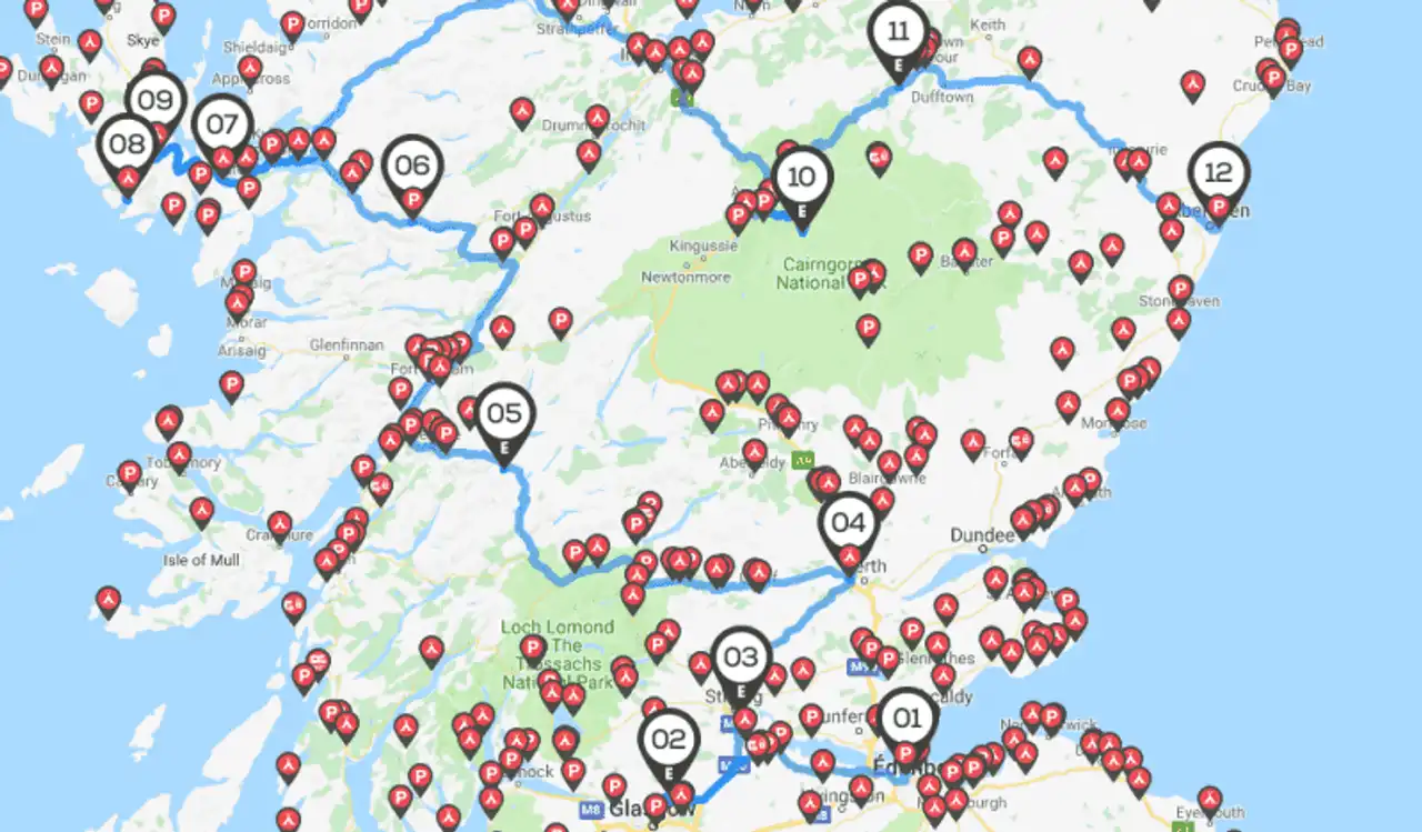 Camping-car Scotland