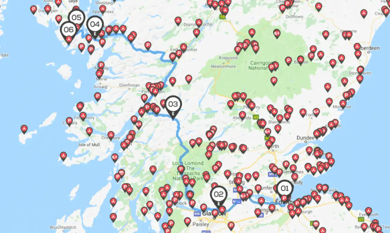 Camping-car Scotland